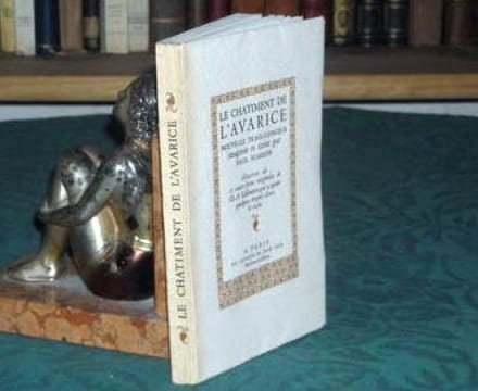 Le Châtiment de l'Avarice.. SCARRON Paul