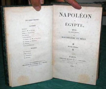 Napoléon en Egypte. Poème en 8 chants.
