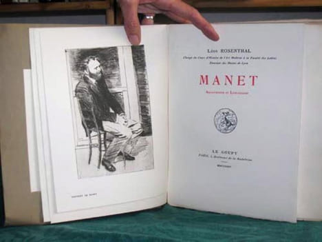 Manet Aquafortiste et Lithographe - Édition originale.. ROSENTHAL Léon