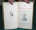 Poésies de Anatole France.. FRANCE Anatole