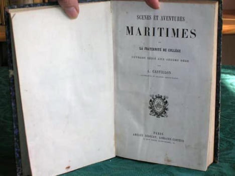 Scènes et Aventures maritimes.. CASTILLON