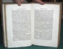 Tableau historique de l'état et des progrès de la littérature française depuis 1789.. CHENIER Marie Joseph de