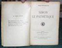 Simon le pathétique - Édition originale.. GIRAUDOUX Jean