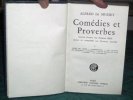 Comédies et Proverbes. 2 volumes.. MUSSET Alfred de