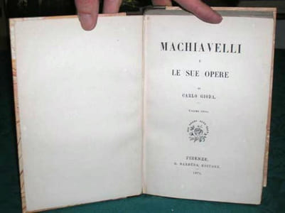 Machiavelli e le sue opere.