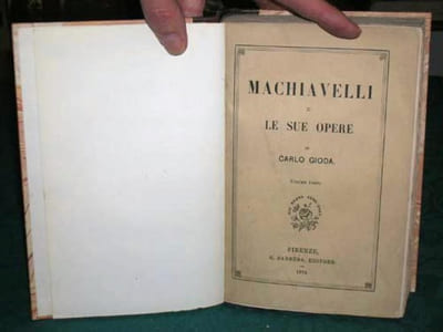Machiavelli e le sue opere.