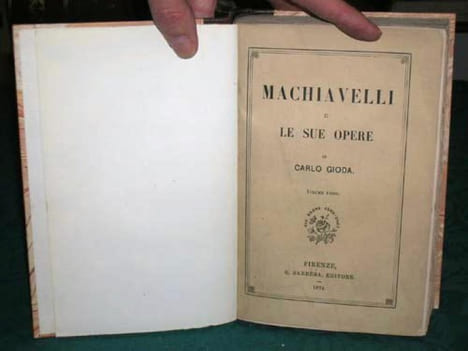 Machiavelli e le sue opere.. GIODA Carlo - MACHIAVEL Nicolas