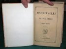 Machiavelli e le sue opere.. GIODA Carlo - MACHIAVEL Nicolas