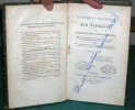 Jugement impartial sur Napoléon - Commentaires politiques et historique sur le traité du prince de Machiavel.. AZAIS - BOUILLE