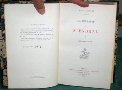 La jeunesse de Stendhal. Tome 1 : Grenoble 1783-1799.