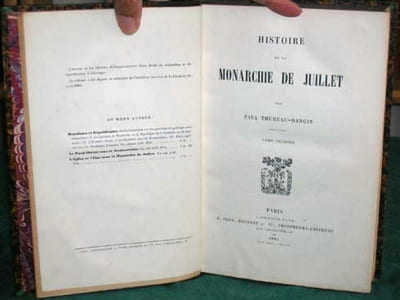 Histoire de la monarchie de juillet.