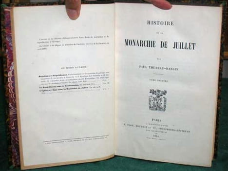 Histoire de la monarchie de juillet.. THUREAU-DANGIN Paul