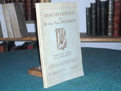 Bibliothèque de M. Jean-Victor Pellerin.