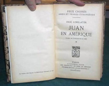 Juan en Amérique. 2 volumes.