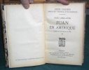 Juan en Amérique. 2 volumes.. LINKLATER Eric