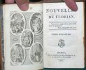 Nouvelles de Florian. 2 tomes.. FLORIAN Jean-Pierre Claris de