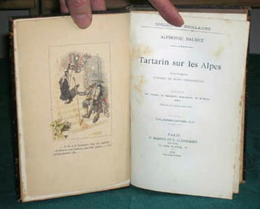 Tartarin sur les Alpes.