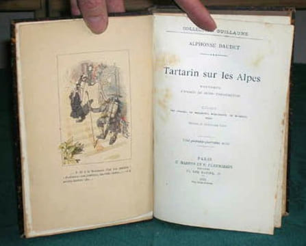 Tartarin sur les Alpes.. DAUDET Alphonse