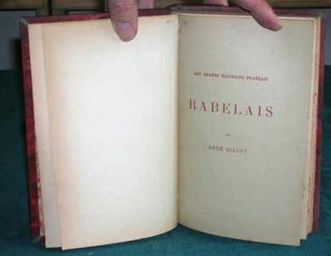 Rabelais.. MILLET René