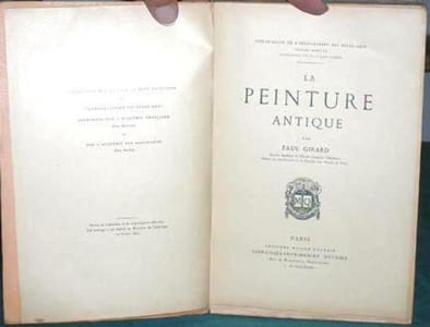 La peinture antique.