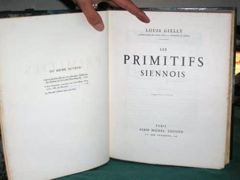 Les primitifs siennois.. GIELLY Louis