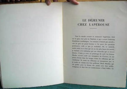 Trio pour Henri Mondor - Alain - Duhamel - Valéry - Édition originale.