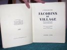 Jacobins de Village - Un Bourg de Normandie pendant la Révolution - Édition originale.. ETIENNE-BELLIVIERE