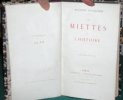 Les miettes de l'histoire.. VACQUERIE Auguste