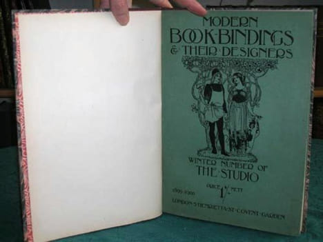 Le Studio numéro de Noël 1899-1900. La Reliure.. COLLECTIF