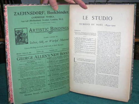 Le Studio numéro de Noël 1899-1900. La Reliure.. COLLECTIF