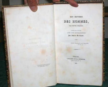 Des Devoirs des Hommes - Édition originale.