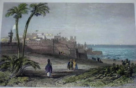 Gravure Couleurs - Syrie - Jaffa.