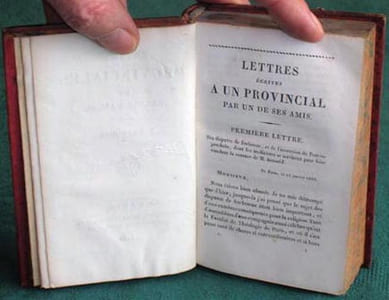 Lettres provinciales. 2 volumes.