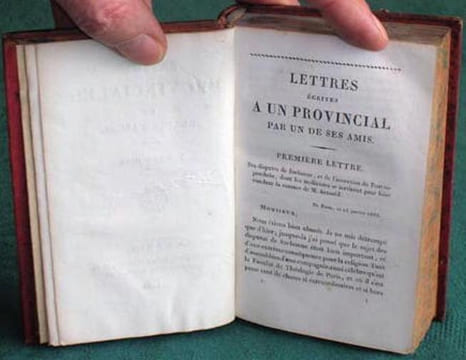 Lettres provinciales. 2 volumes.. PASCAL Blaise