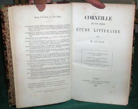 Corneille et son temps. Etude littéraire.. GUIZOT