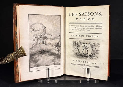Les Saisons, poëme. Saint-Lambert (Jean-François de)