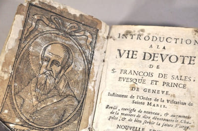 Introduction à la vie dévote de S. François de Sales, evesque et prince de Genève instituteur de l'Ordre de la Visitation de Sainte Marie.