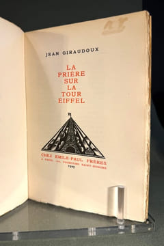 La Prière sur la Tour Eiffel.. Giraudoux (Jean).