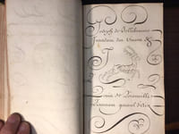 Les Elémens ou Premières instructions de la Jeunesse. Par Etienne de Blegny, Expert Juré Ecrivain pour les Vérifications des Ecritures contestées.