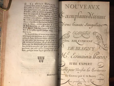 Les Elémens ou Premières instructions de la Jeunesse. Par Etienne de Blegny, Expert Juré Ecrivain pour les Vérifications des Ecritures contestées.. ...