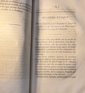 Esquisse d'un tableau historique des progrès de l'esprit humain suivie de Réflexions sur l'esclavage des nègres.