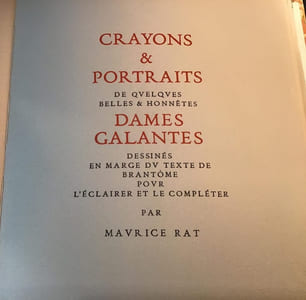 Mémoires De Brantome Sur Les Vies Des Dames Galantes De Son Temps