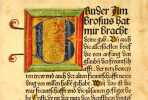 Impression incunable Koberger. 