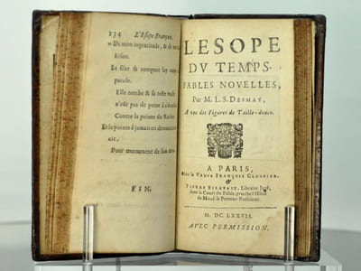 L'Esope François, Fables nouvelles, avec des Figures de Tailles douces.
