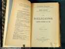 Des Religions pratiquées actuellement dans l'Inde. Traduit de l'anglais. Annie Besant