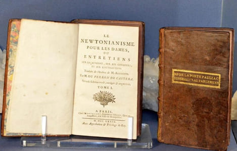 Le Newtonianisme pour les Dames, ou entretiens sur la lumière, sur les couleurs, et sur l'attraction. Traduits de l'italien de M.Algaroti. Par M.Du Perron de Castera. Seconde Edition revue, corrigée & augmentée