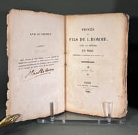 Procès du fils de l'Homme avec la défense en vers prononcée à l'audience du 29 juillet 1829. Deuxième tirage.