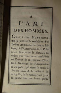 Les Saisons, Poëme Traduit de l'Anglois de Thompson