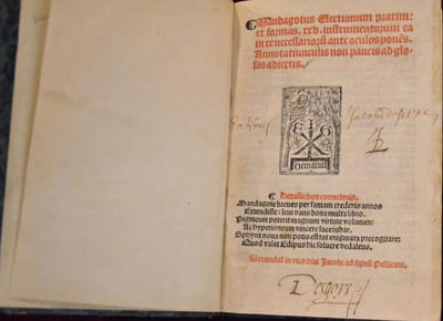 Electionum praxim : et formas. xxv. instrumentorum ea in re necessarioru[m] ante oculos pone[n]s. Anno tatiunculis non paucis ad glosas adjectis.
