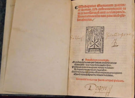 Electionum praxim : et formas. xxv. instrumentorum ea in re necessarioru[m] ante oculos pone[n]s. Anno tatiunculis non paucis ad glosas adjectis.. ...